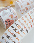 Pre-cut Boho Moments Script Tape Set (GILDED)