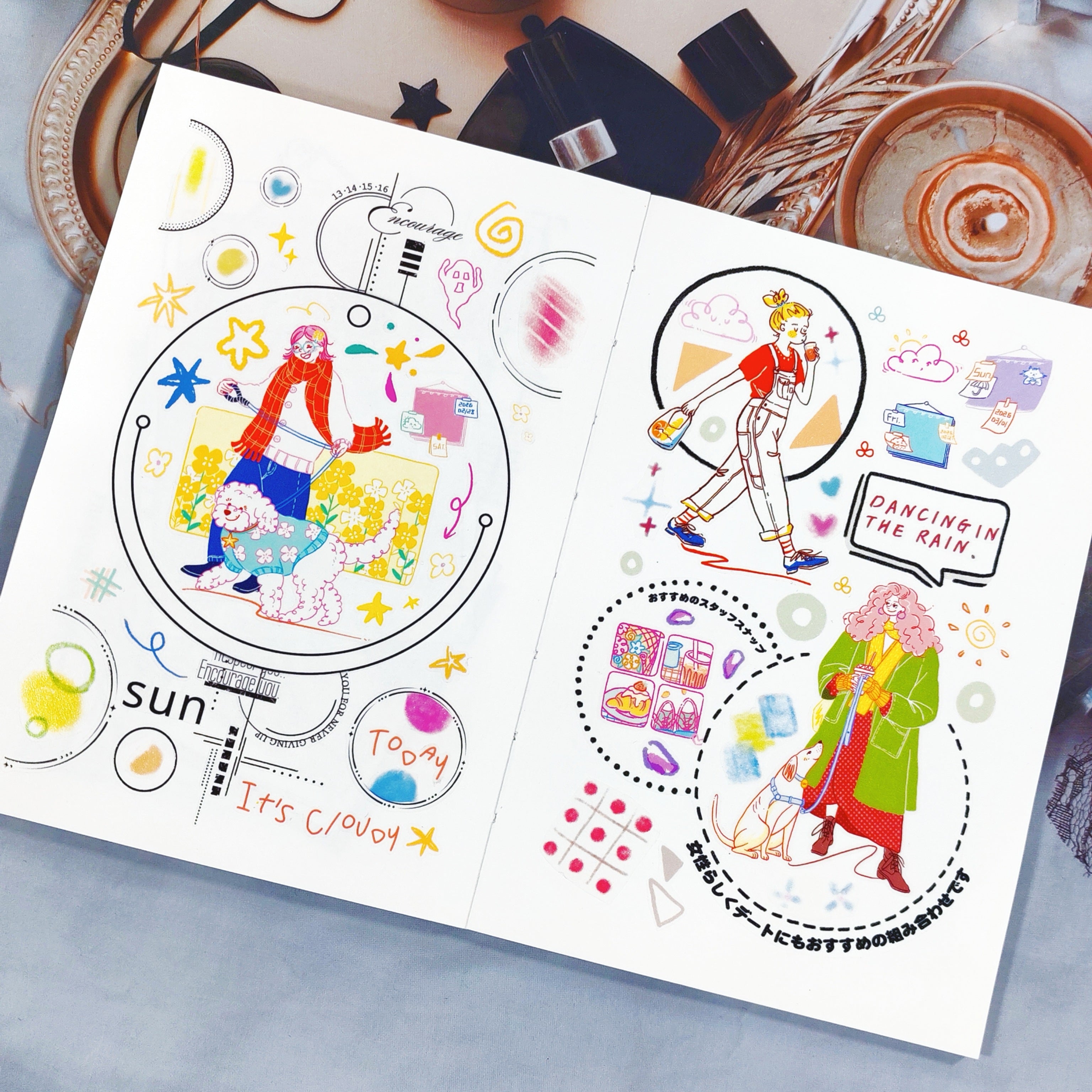 Pre-cut Cloud 9 Wide Washi/PET Tape | The Washi Tape Shop