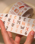 Pre-cut Boho Moments Script Tape Set (GILDED)