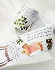 Macbeth's Manuscripts Wide Washi / PET Tape | The Washi Tape Shop. Beautiful Washi and Decorative Tape For Bullet Journals, Gift Wrapping, Planner Decoration and DIY Projects