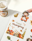 Pre-cut Gobble Galore Wide Washi/PET Tape