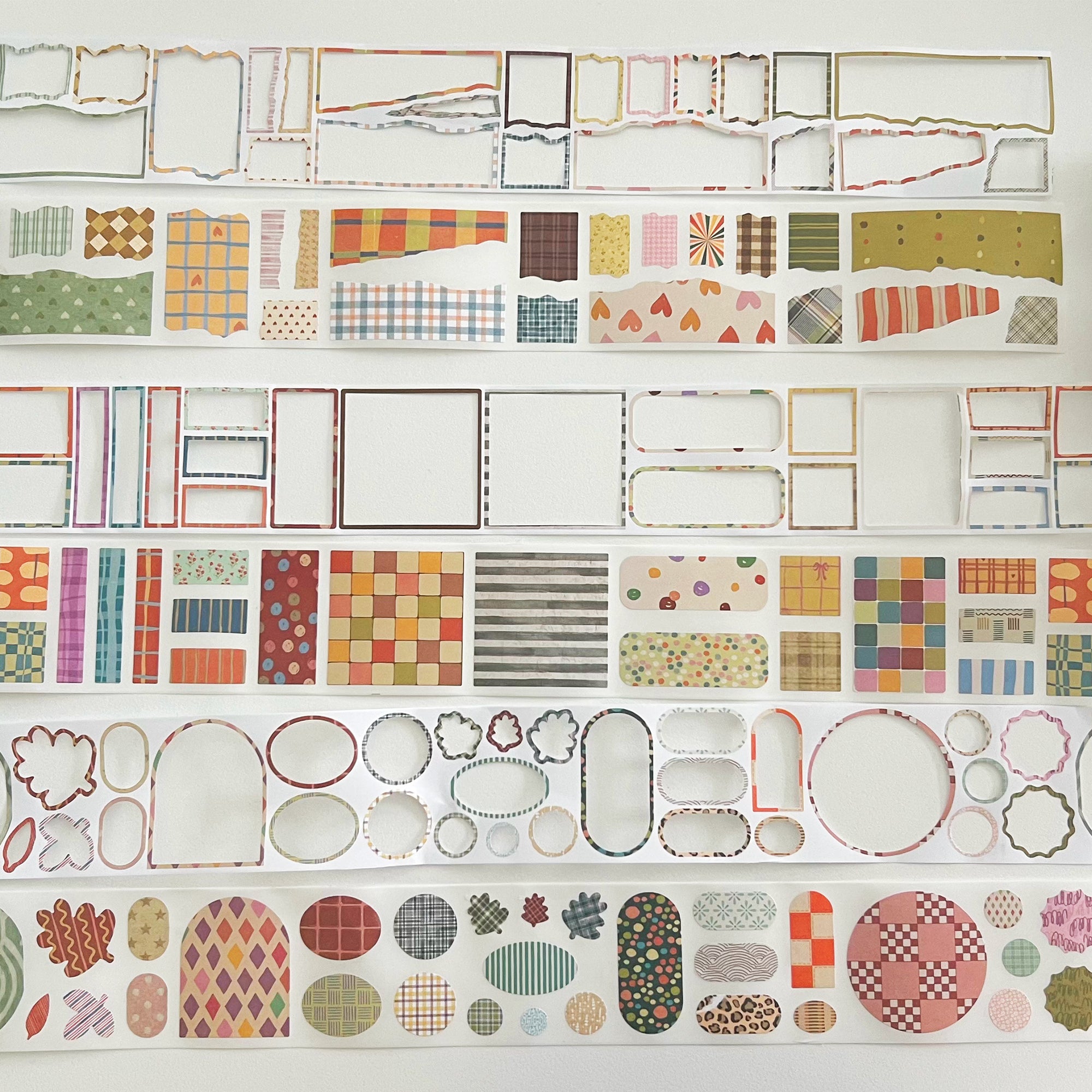 Pre-cut Heritage Snippets Script Tape | The Washi Tape Shop. Beautiful Washi and Decorative Tape For Bullet Journals, Gift Wrapping, Planner Decoration and DIY Projects