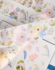 Pre-cut Eden's Garden Wide Washi/PET Tape