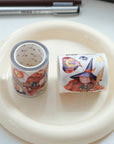 Pre-cut Ghoulish Gathering Wide Washi/PET Tape