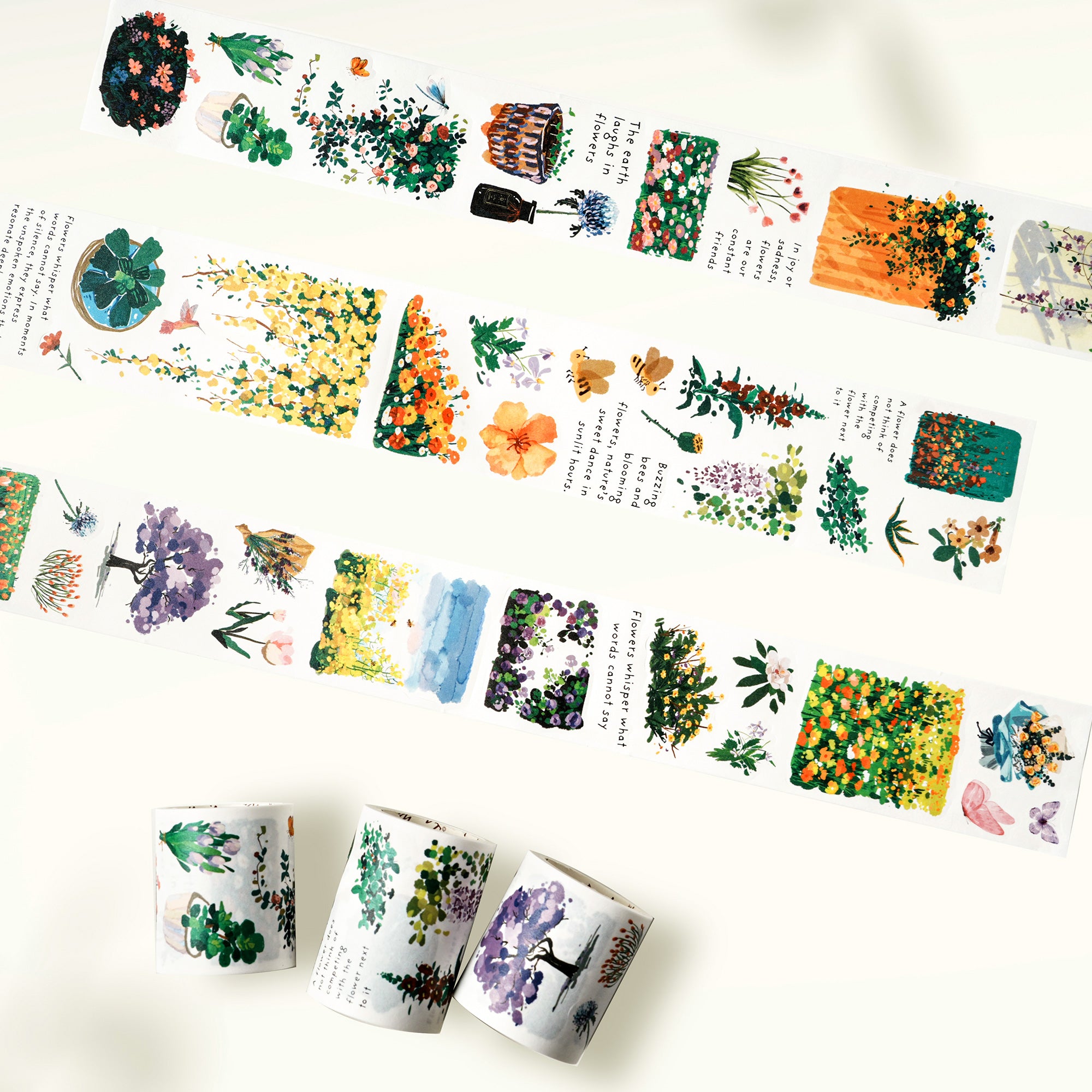 Spring Oasis Washi Tape Sticker Set | The Washi Tape Shop