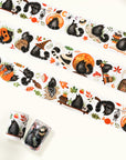 Pre-cut Spooky Tails Wide Washi/PET Tape