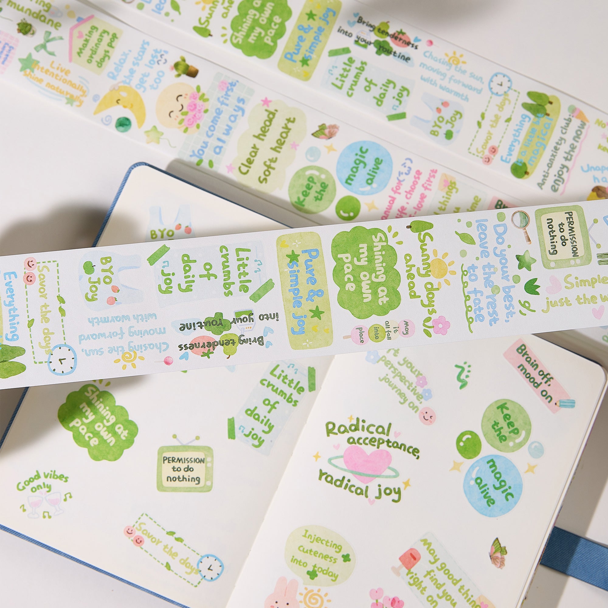 Pre-cut Mindfulness Washi/PET Bundle