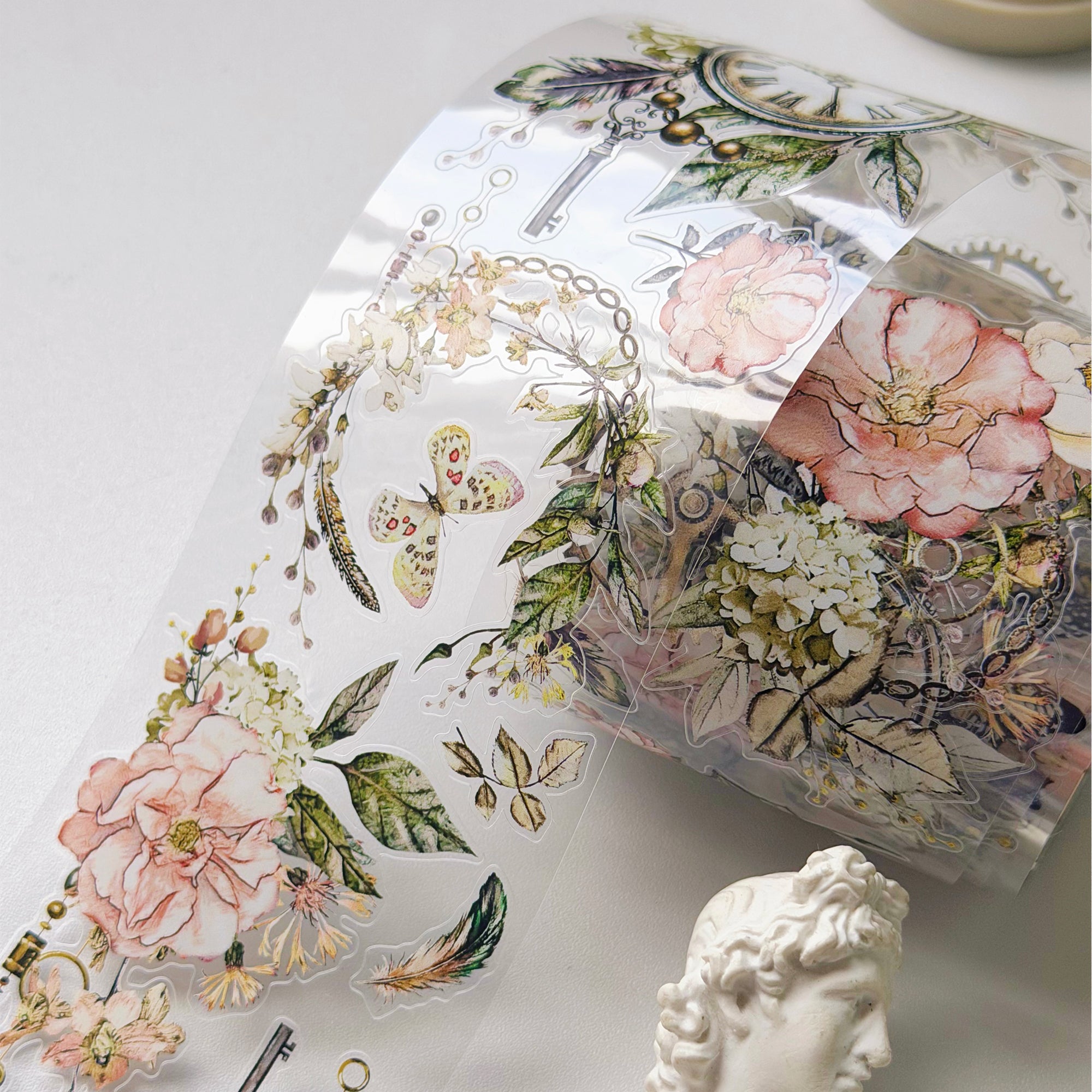 Floral Chronicles Wide Washi/PET Tape