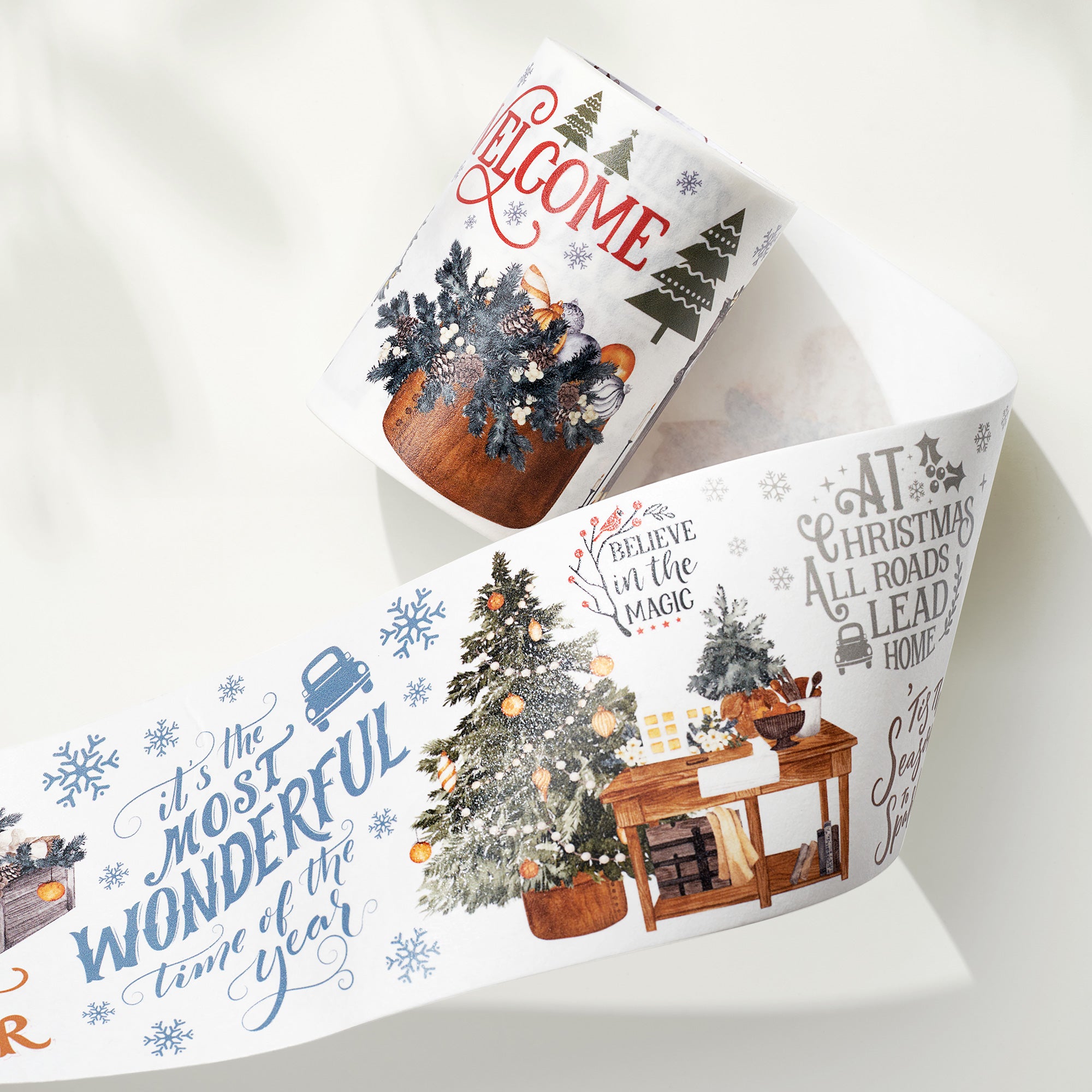 A Cozy Christmas Floral Washi Tape by Echo Park – Country Croppers