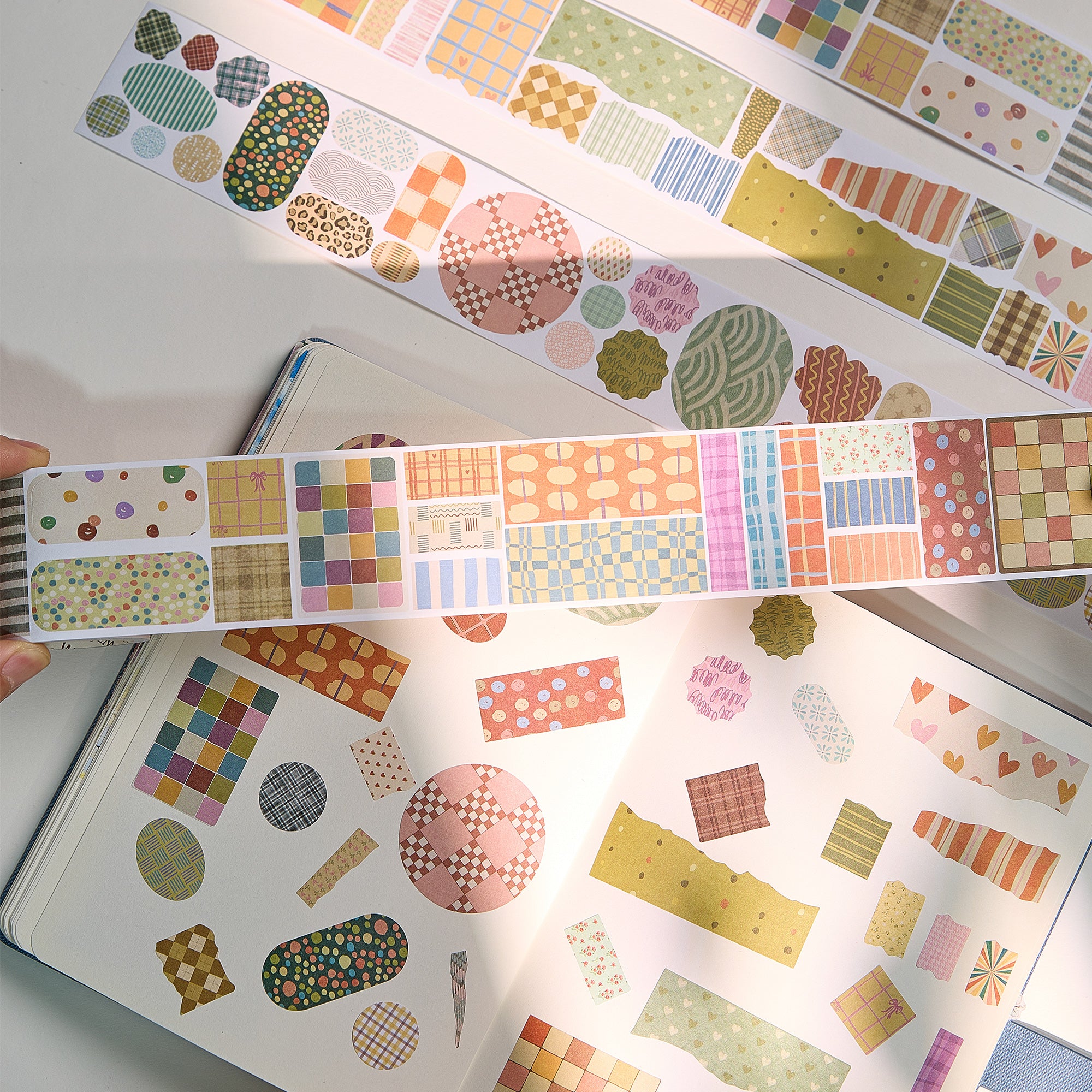 Pre-cut Heritage Snippets Script Tape | The Washi Tape Shop. Beautiful Washi and Decorative Tape For Bullet Journals, Gift Wrapping, Planner Decoration and DIY Projects