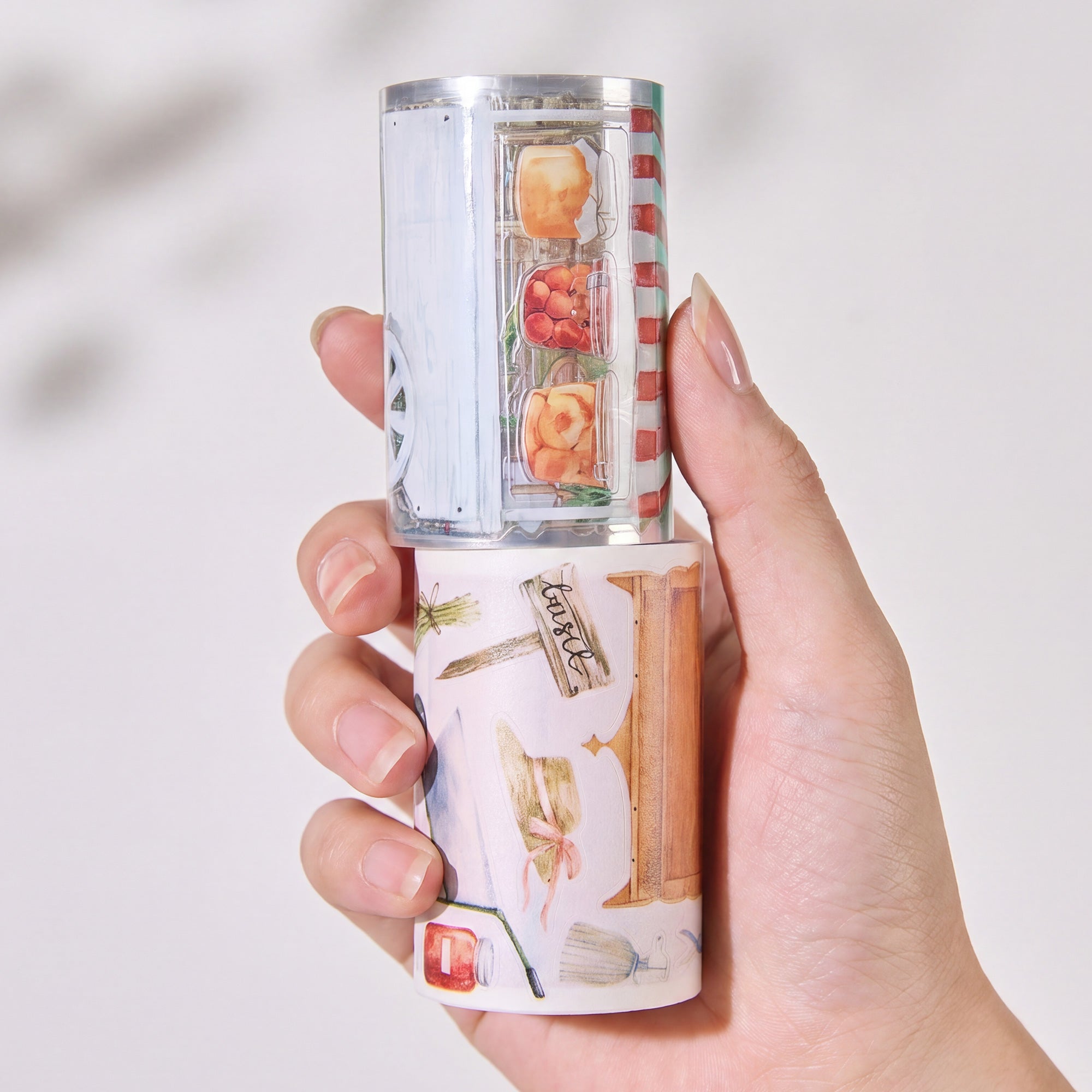 Pre-cut Summer Market Wide Washi/PET Tape | The Washi Tape Shop