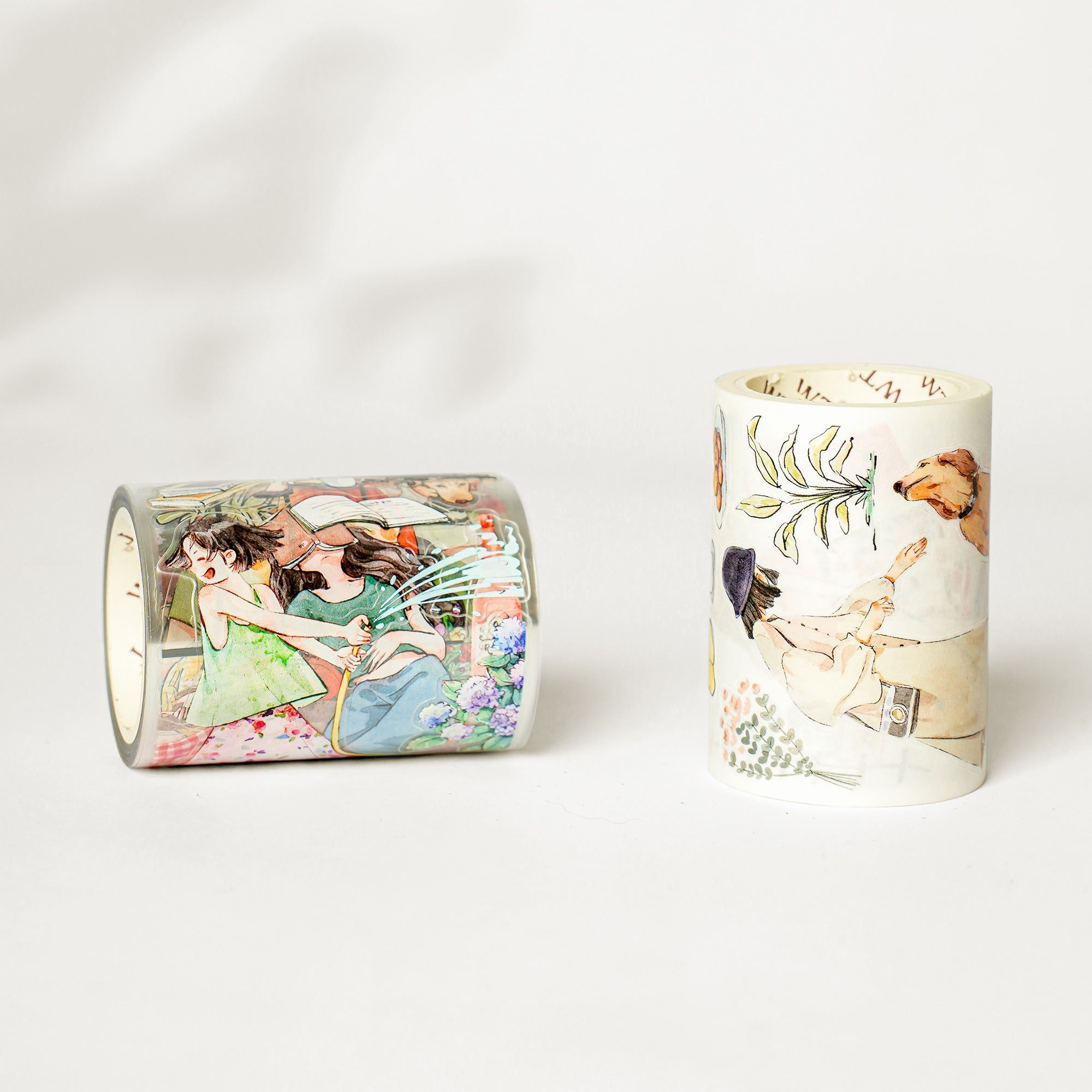 Pre-cut Leisurely Days Wide Washi/PET Tape | The Washi Tape Shop