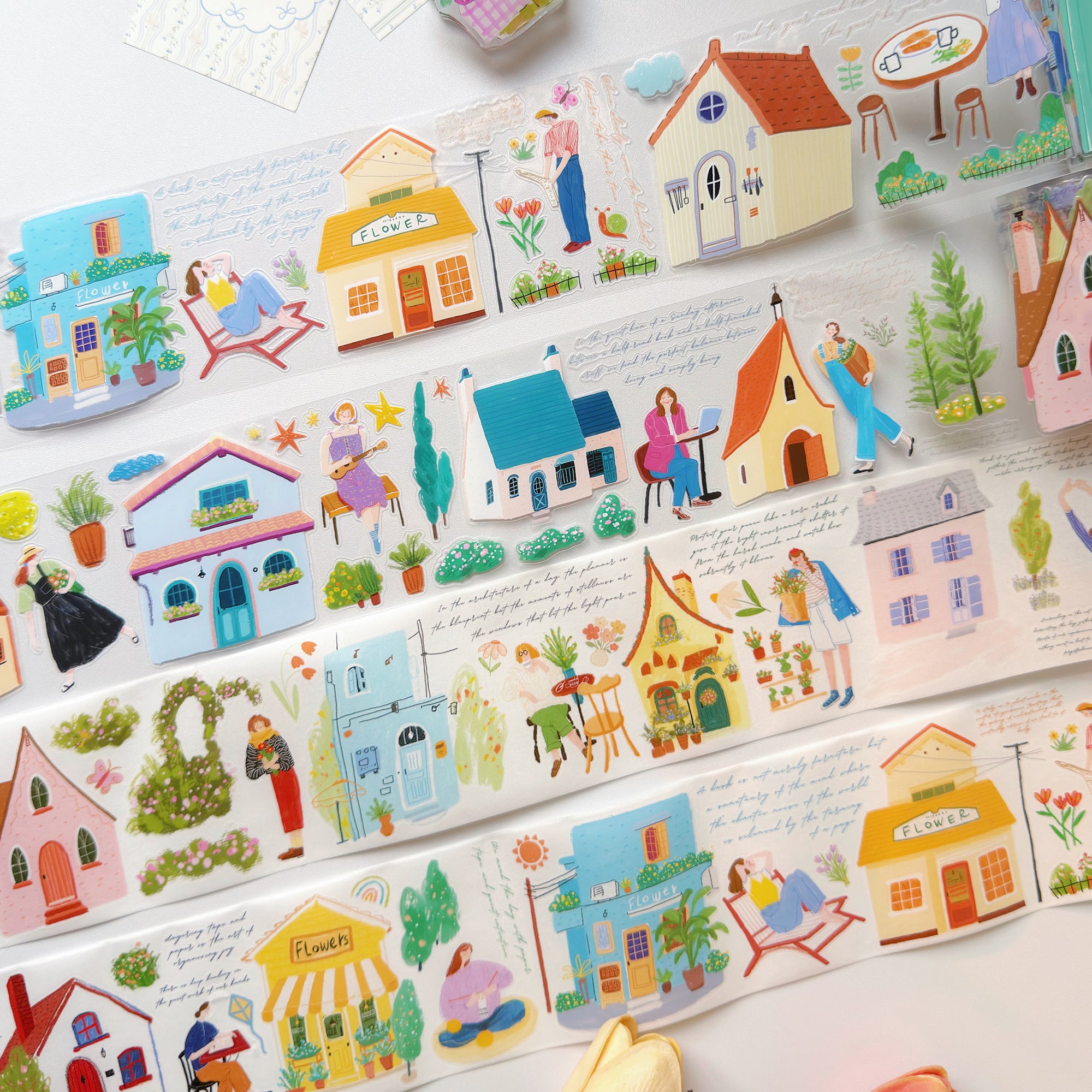 Pre-cut Aurora House Bundle | The Washi Tape Shop. Beautiful Washi and Decorative Tape For Bullet Journals, Gift Wrapping, Planner Decoration and DIY Projects