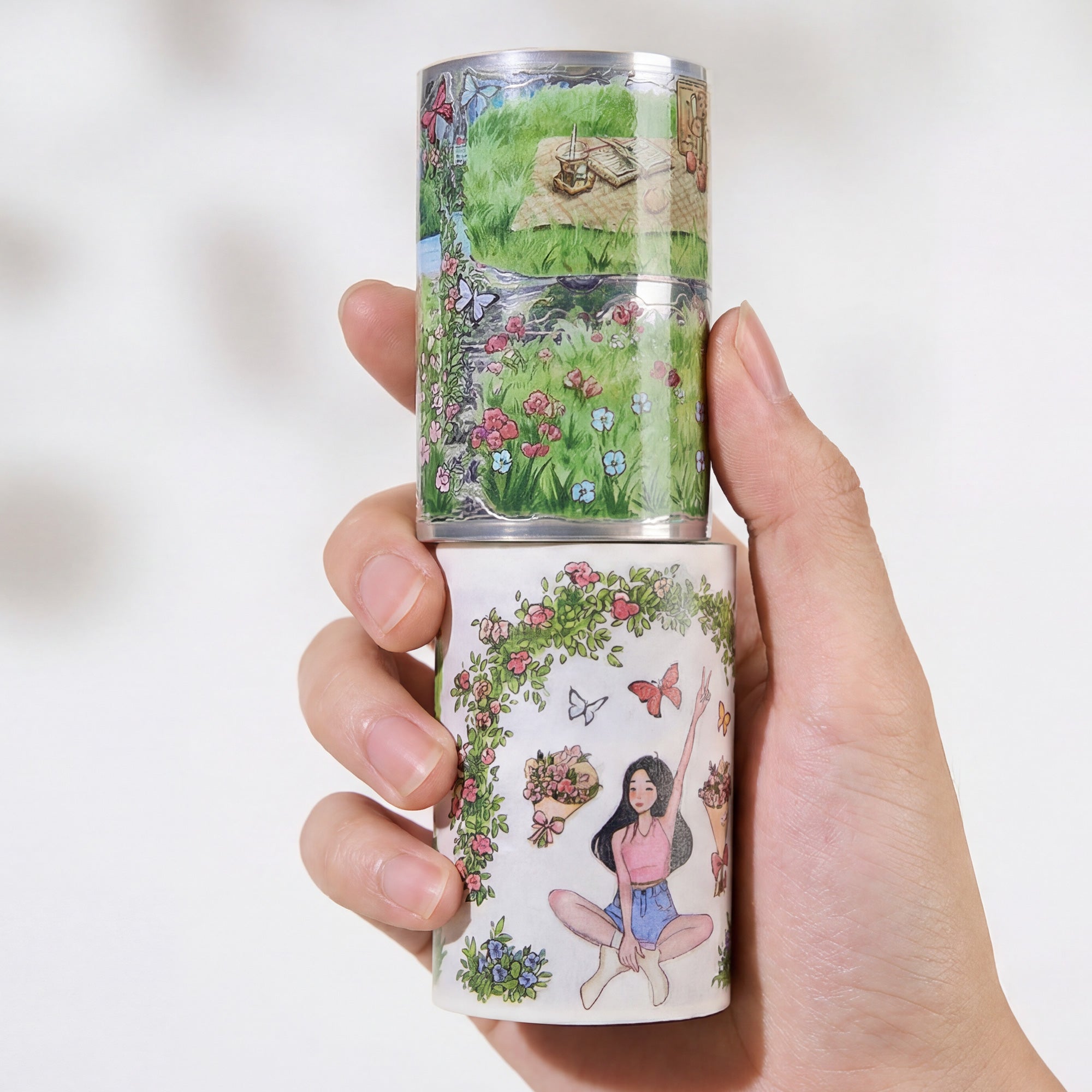 Pre-cut Urban Grove Wide Washi/PET Tape | The Washi Tape Shop. Beautiful Washi and Decorative Tape For Bullet Journals, Gift Wrapping, Planner Decoration and DIY Projects