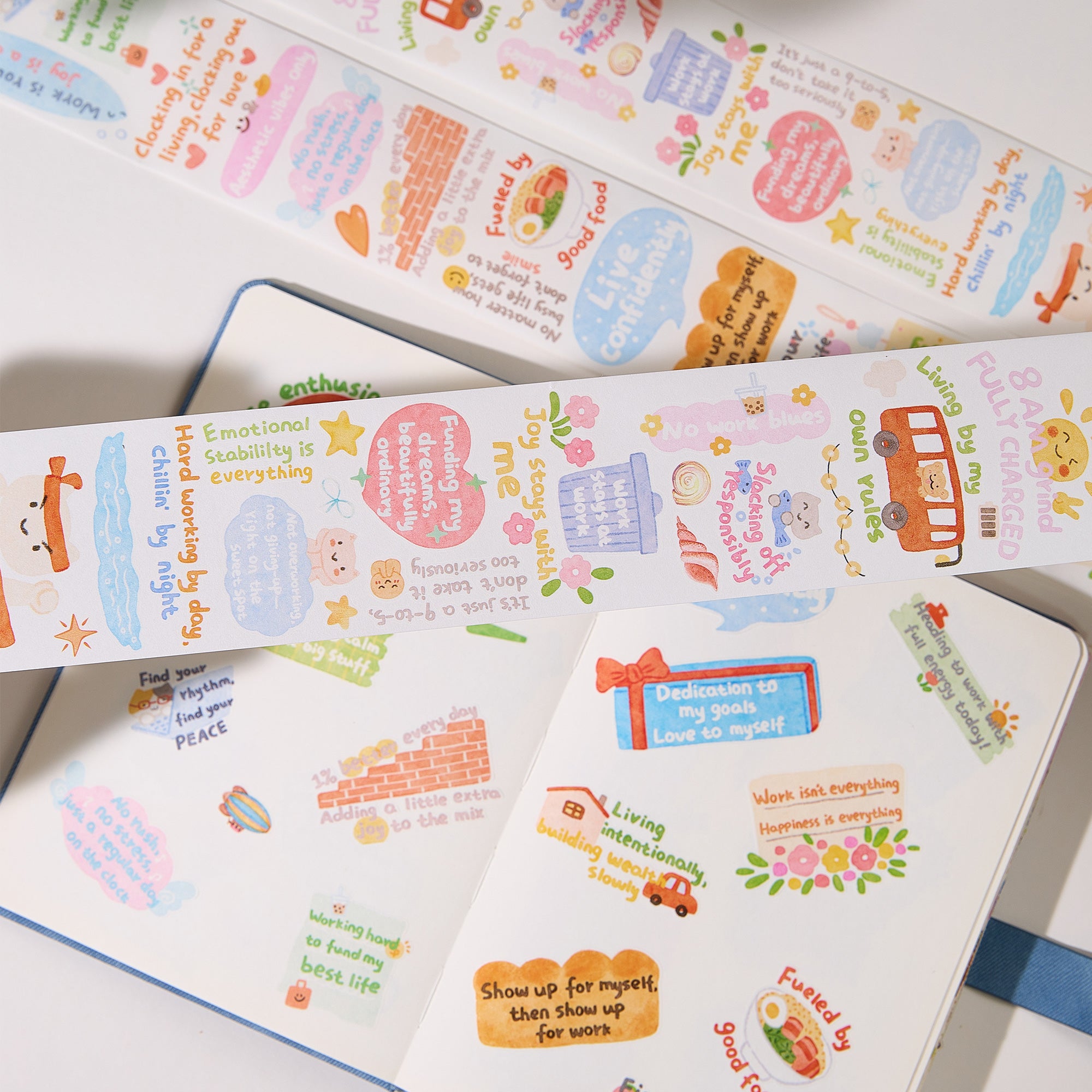 Pre-cut Mindfulness Washi/PET Bundle