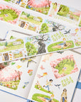 Pre-cut Sakura Voyage Wide Washi/PET Tape | The Washi Tape Shop. Beautiful Washi and Decorative Tape For Bullet Journals, Gift Wrapping, Planner Decoration and DIY Projects