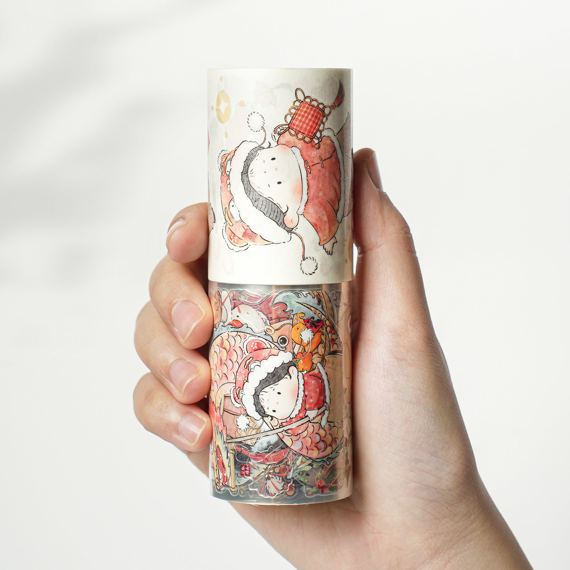テープ・マスキングテープ WT Lunar New Year PET Pre-cut Lunar New Year Wide Washi/PET Tape | The Washi Tape Shop