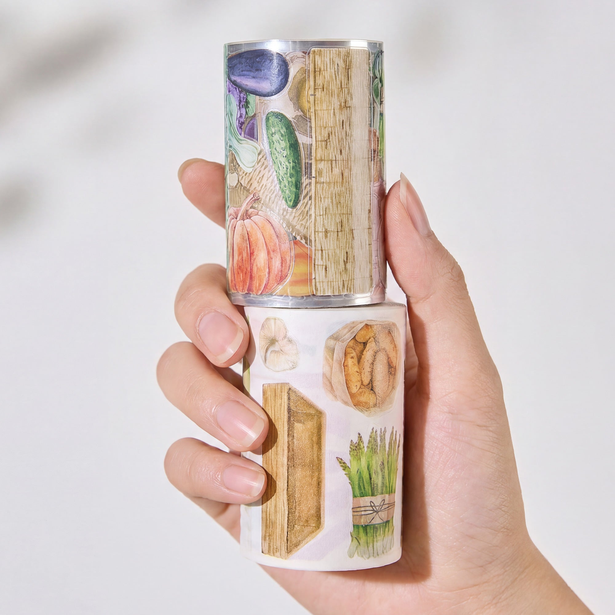 Pre-cut Summer Bazaar Wide Washi/PET Tape | The Washi Tape Shop