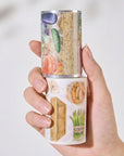 Pre-cut Summer Bazaar Wide Washi/PET Tape
