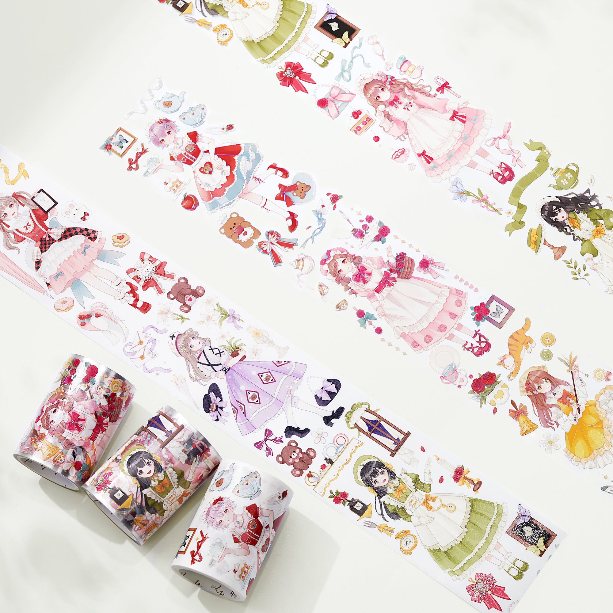Teatime Delights Wide Washi / PET Tape | The Washi Tape Shop. Beautiful Washi and Decorative Tape For Bullet Journals, Gift Wrapping, Planner Decoration and DIY Projects