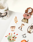 Pre-cut Pumpkin Spell Wide Washi/PET Tape | The Washi Tape Shop. Beautiful Washi and Decorative Tape For Bullet Journals, Gift Wrapping, Planner Decoration and DIY Projects