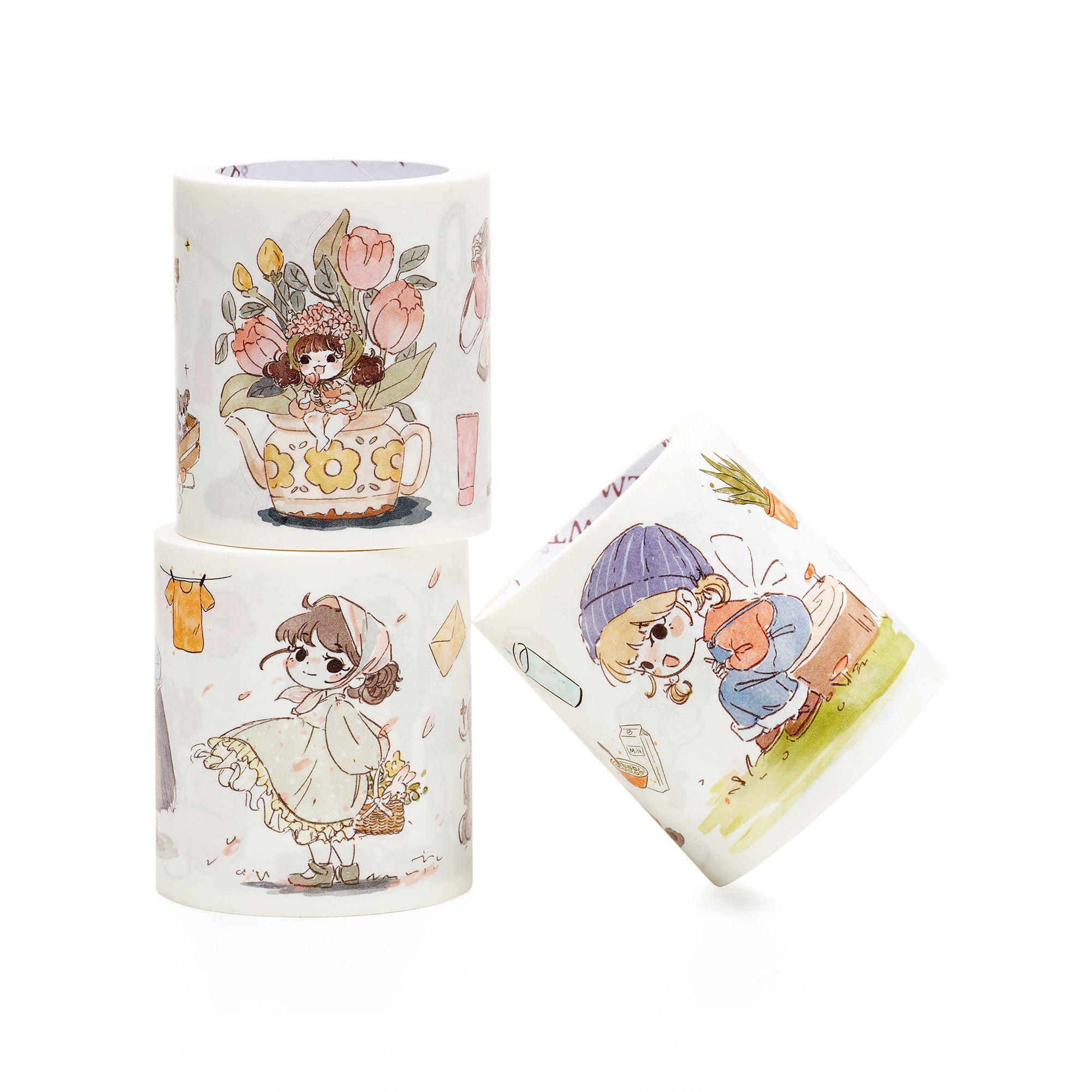 Blooming Beauties Washi Tape Sticker Set