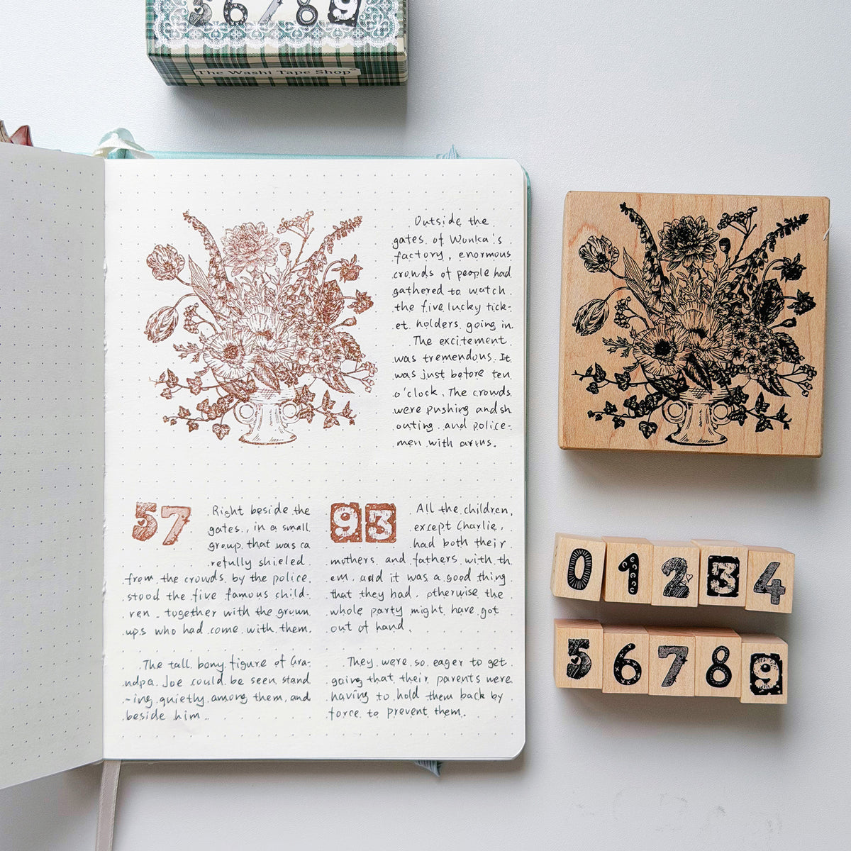 Daily Digits Stamp Set