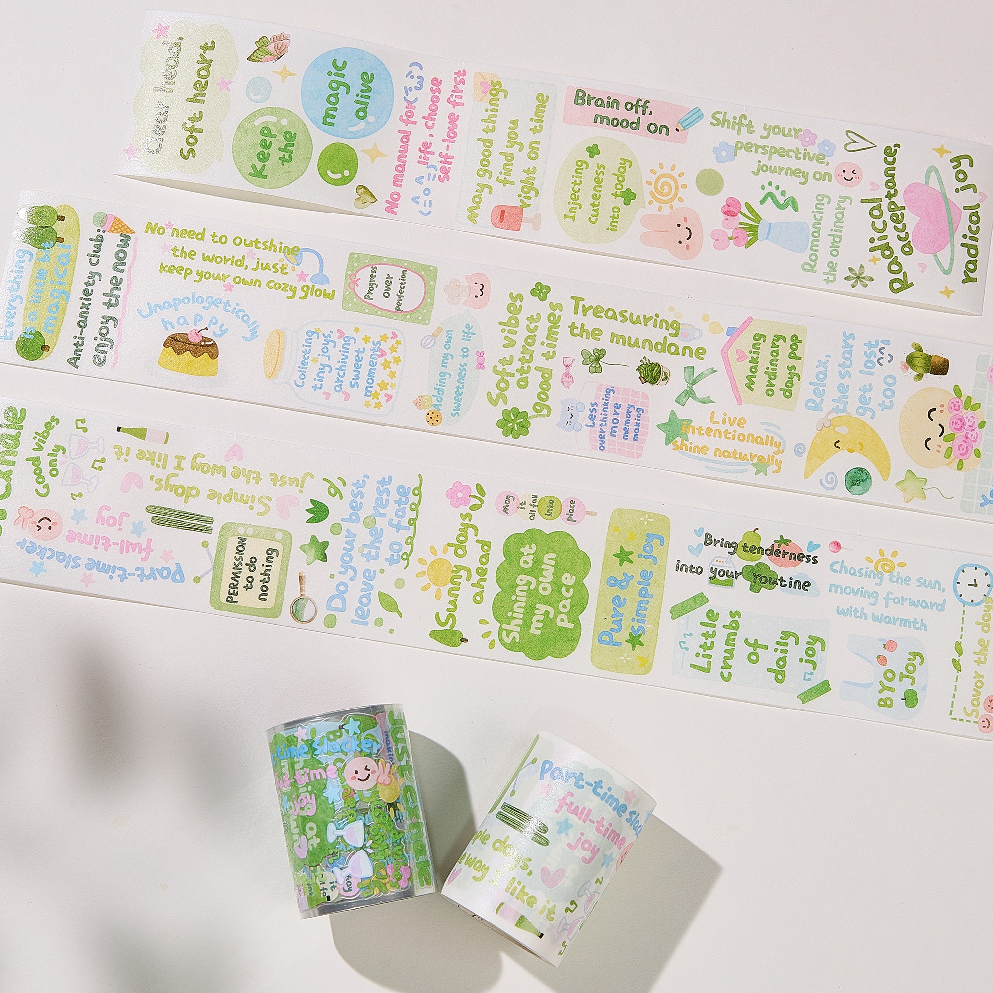 Pre-cut Mindfulness Washi/PET Bundle