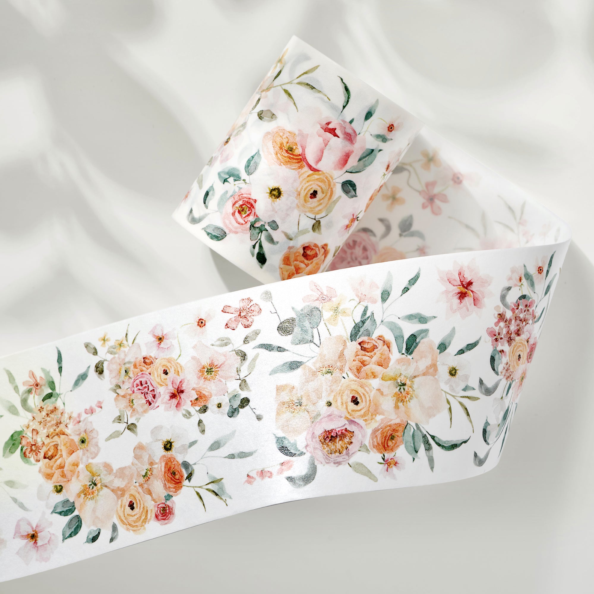 Spring Bloom Wide Washi / PET Tape | The Washi Tape Shop. Beautiful Washi and Decorative Tape For Bullet Journals, Gift Wrapping, Planner Decoration and DIY Projects