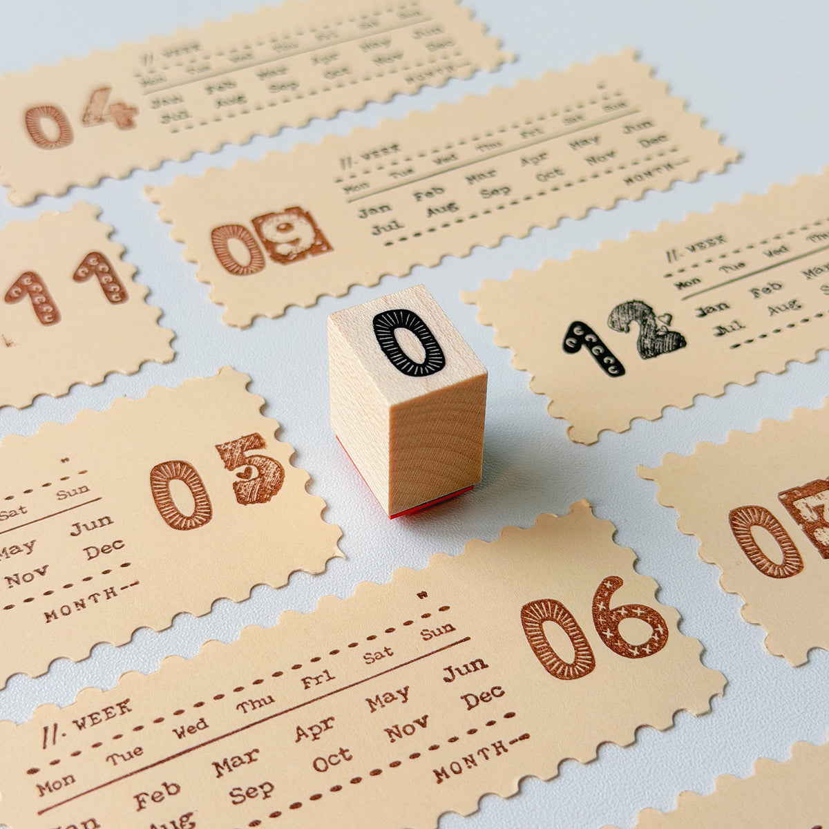 Daily Digits Stamp Set