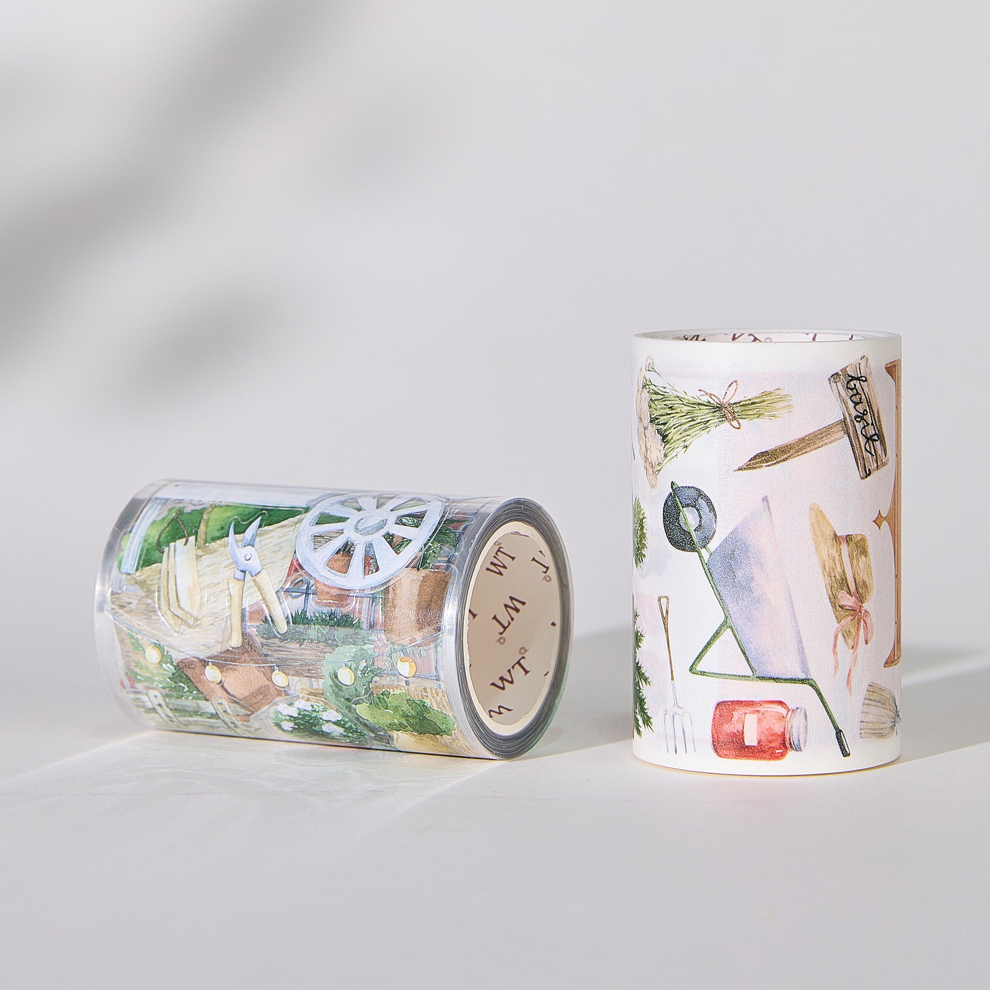Pre-cut Summer Market Wide Washi/PET Tape