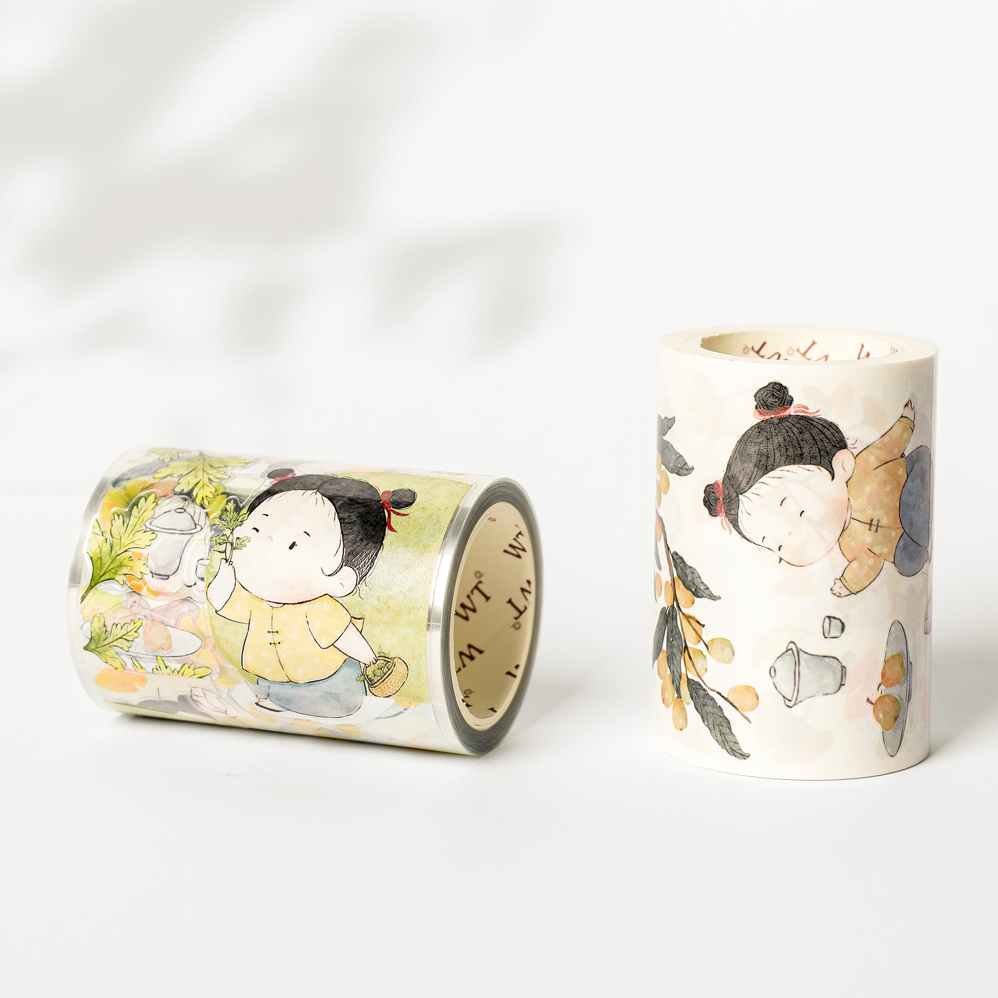 Pre-cut Childhood Chimes Wide Washi/PET Tape