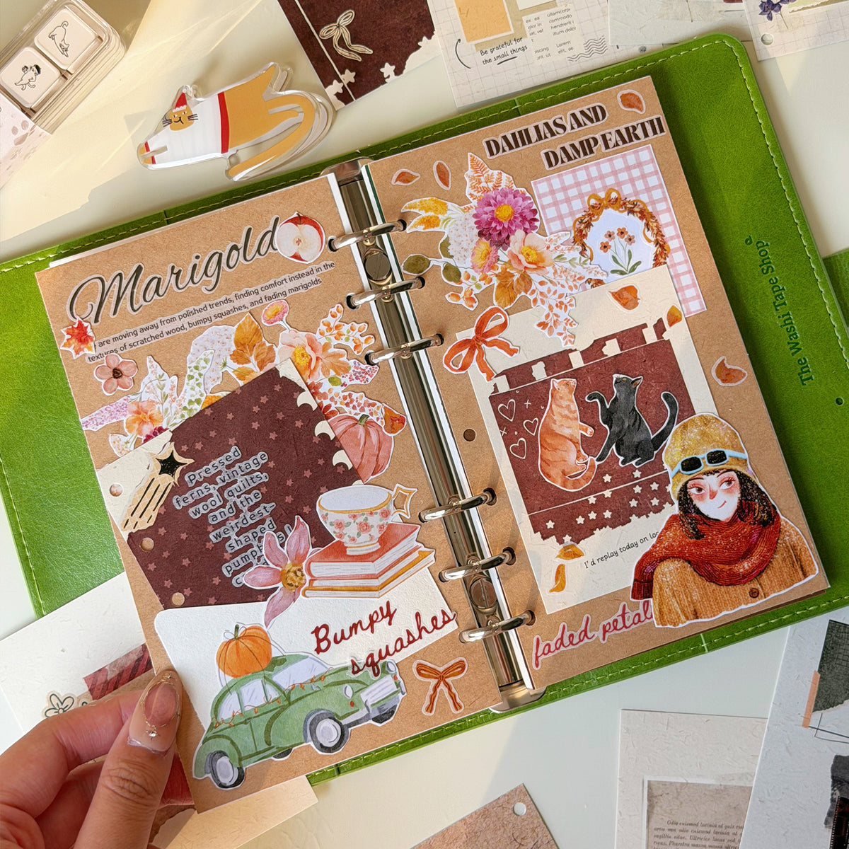 Paper Fragments Sticker Sheets (Textured)