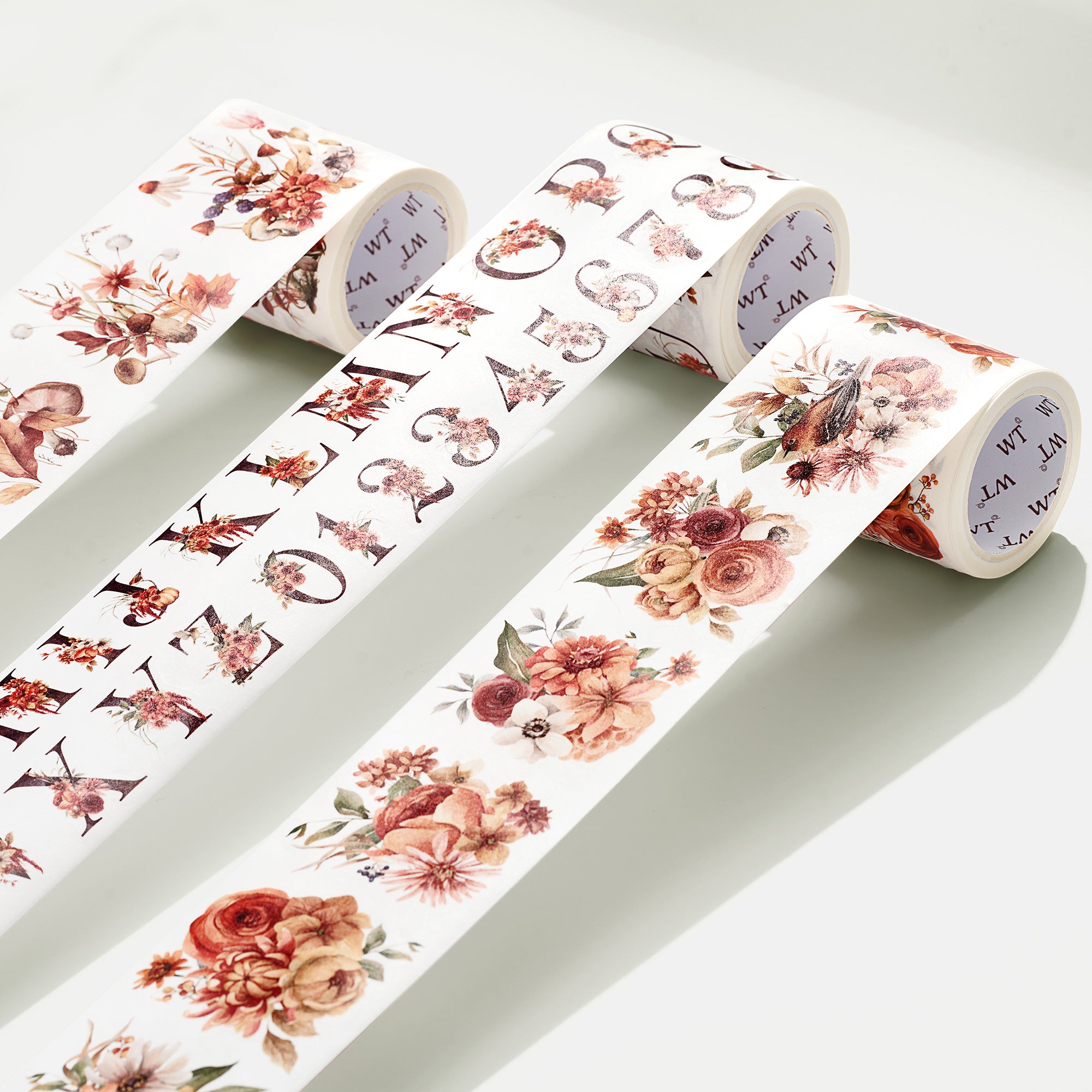 Rustic Botanical Washi Tape Sticker Set | The Washi Tape Shop. Beautiful Washi and Decorative Tape For Bullet Journals, Gift Wrapping, Planner Decoration and DIY Projects