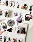 Midnight Mischief Washi Tape Sticker Set