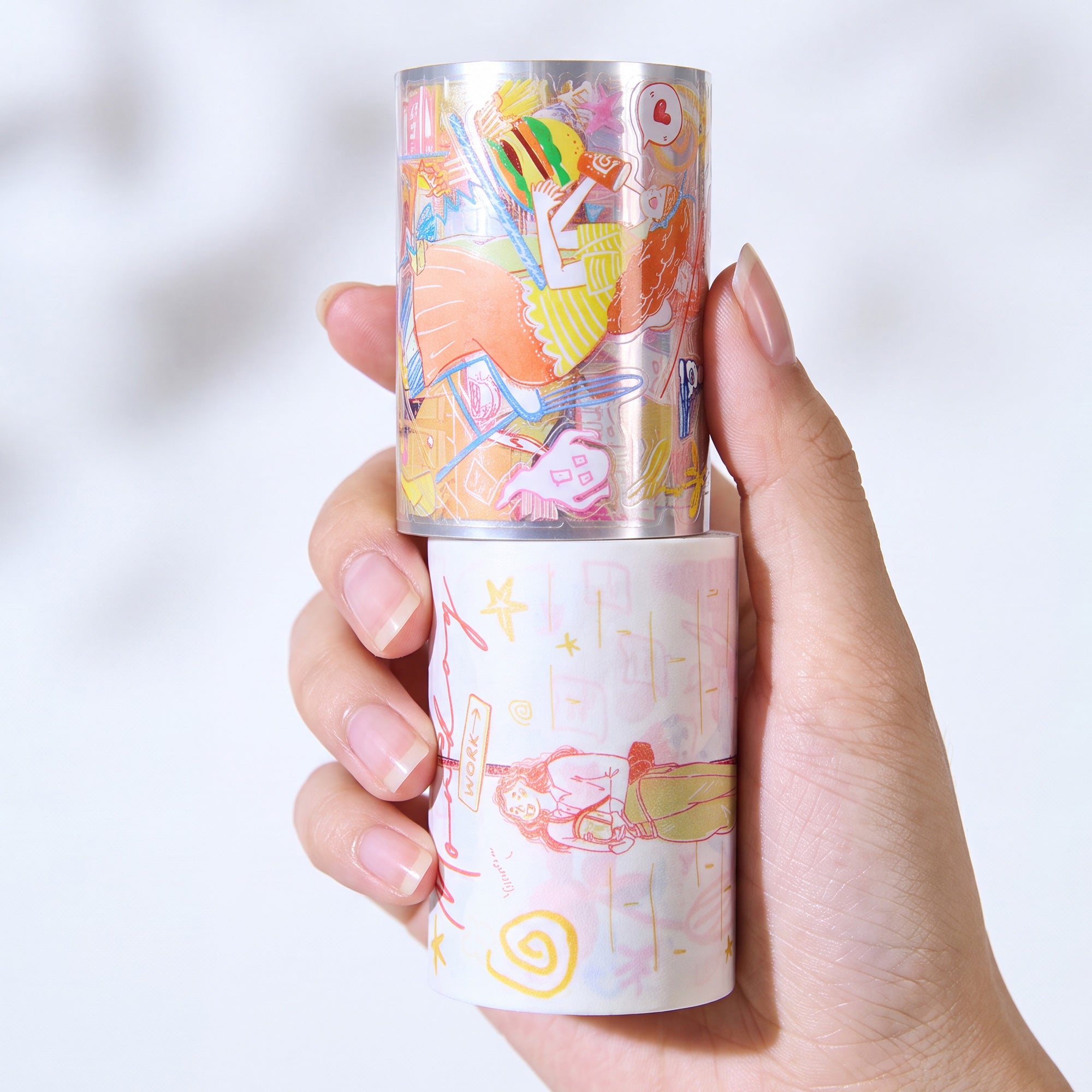 Pre-cut Cloud 9 Wide Washi/PET Tape
