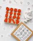 Parisian Café Stamp Set