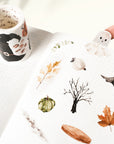 Pre-cut Ghostly Goodies Wide Washi/PET Tape