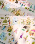 Pre-cut Aurora House Wide Washi/PET Tape | The Washi Tape Shop. Beautiful Washi and Decorative Tape For Bullet Journals, Gift Wrapping, Planner Decoration and DIY Projects
