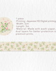 Morning Blush Wide Washi Tape Set