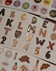 Pre-cut Boho Moments Script Tape Set (GILDED)