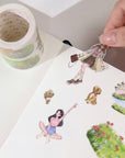 Pre-cut Urban Grove Wide Washi/PET Tape | The Washi Tape Shop. Beautiful Washi and Decorative Tape For Bullet Journals, Gift Wrapping, Planner Decoration and DIY Projects