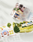 Pre-cut Autumn Friends Wide Washi/PET Tape