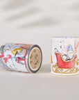 Pre-cut Polar Pals Wide Washi/PET Tape