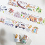 Pre-cut Dream of Venice Wide Washi/PET Tape | The Washi Tape Shop. Beautiful Washi and Decorative Tape For Bullet Journals, Gift Wrapping, Planner Decoration and DIY Projects