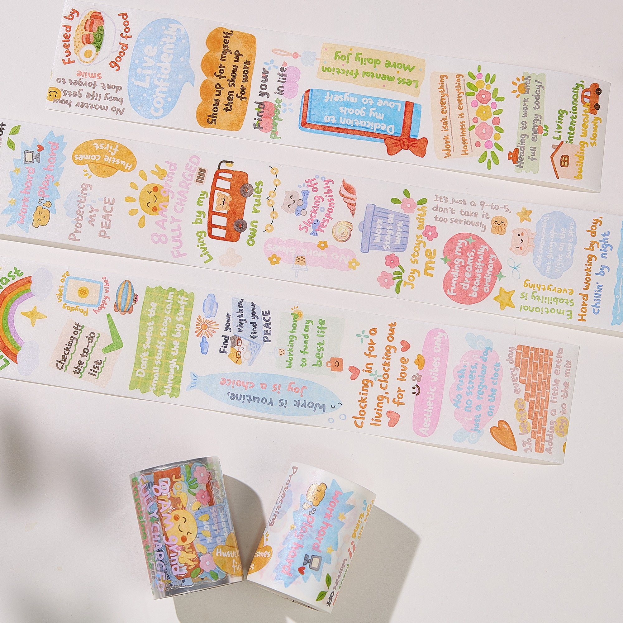 Pre-cut Mindfulness Washi/PET Bundle