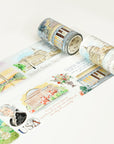 Pre-cut Washington Icons Wide Washi/PET Tape