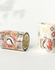 Pre-cut Lunar New Year Wide Washi/PET Tape