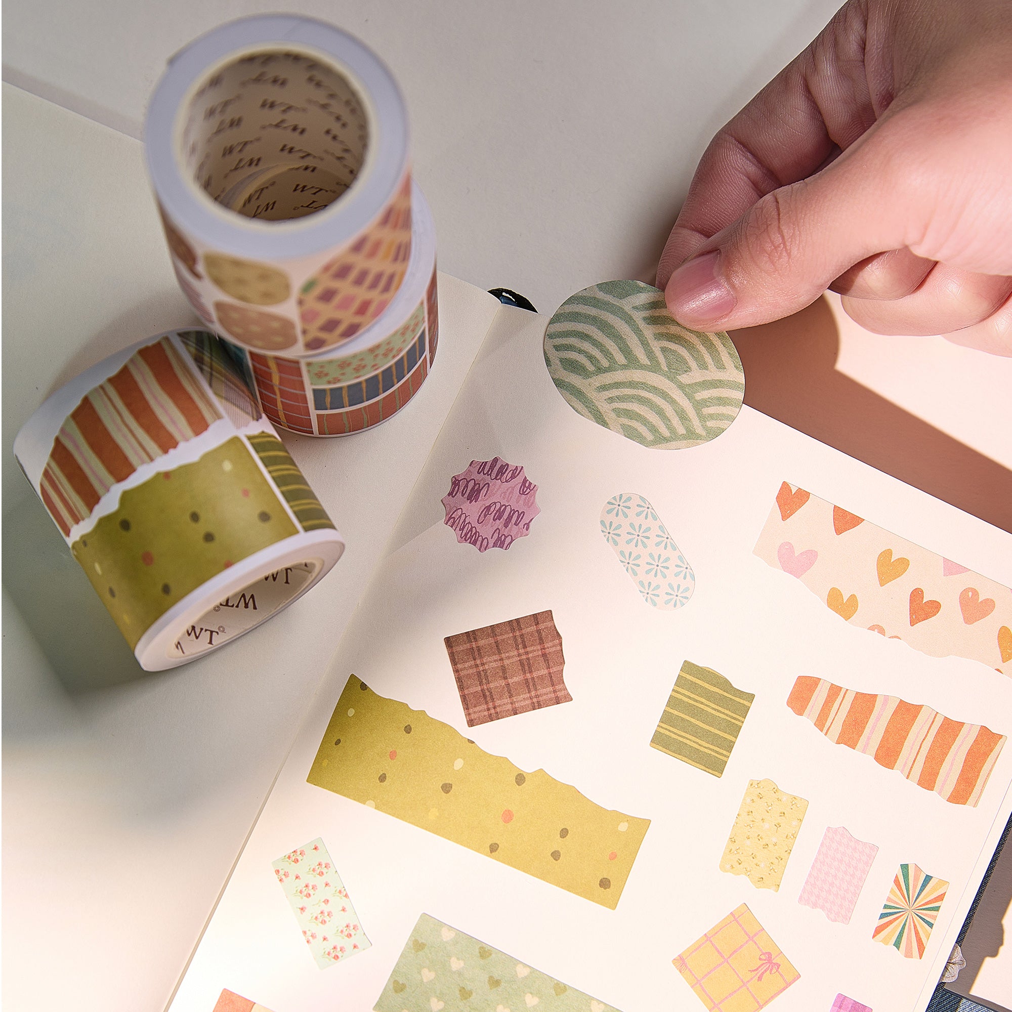 Pre-cut Heritage Snippets Script Tape | The Washi Tape Shop. Beautiful Washi and Decorative Tape For Bullet Journals, Gift Wrapping, Planner Decoration and DIY Projects