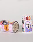 Pre-cut Boo Brigade Wide Washi/PET Tape